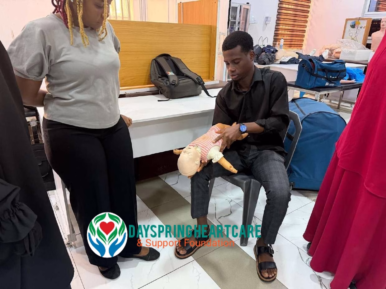 BLS Training session
